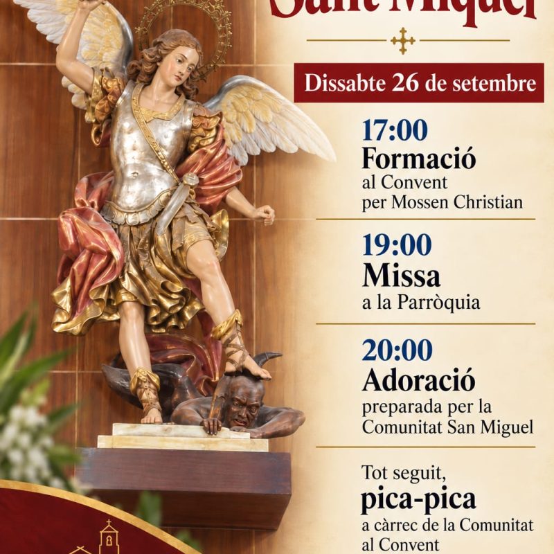 CELEBRACIÓ DE LA FESTA DE SANT MIQUEL, PATRÓ D’ALCANAR